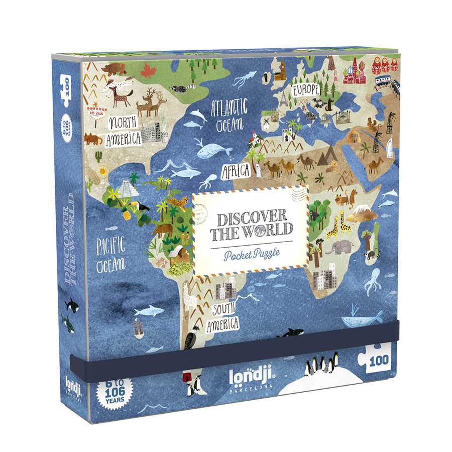 Pocket Puzzle - Discover The World 
