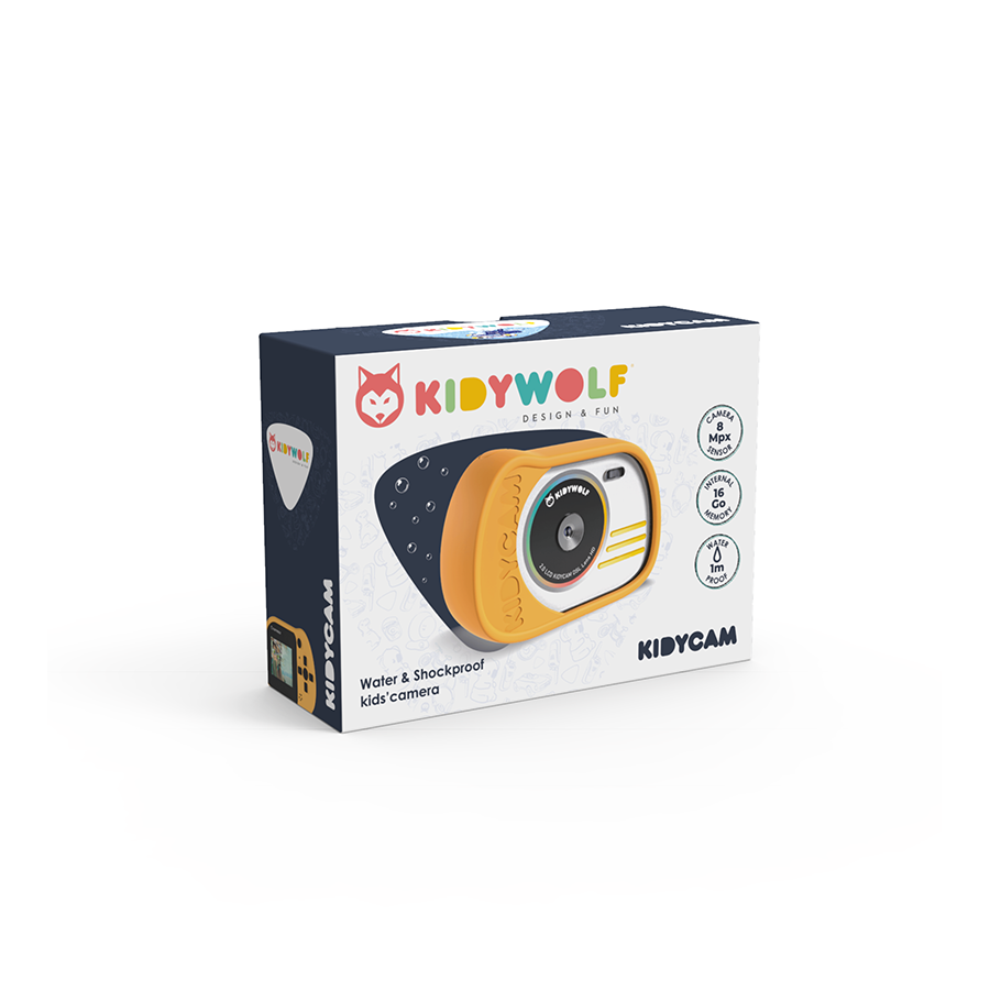 KidyCam Παιδική Φωτογραφική Μηχανή - Πορτοκαλί